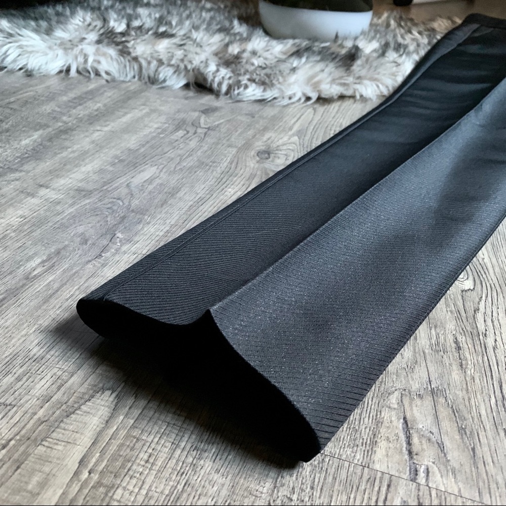 Gucci Slim Fit Silk Blend Black Dress Pants - Picture 7 of 8
